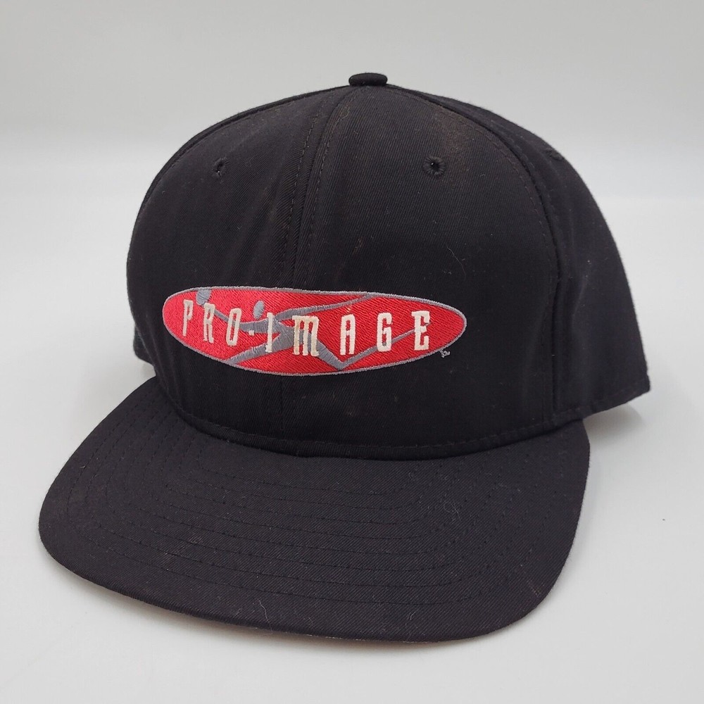 Vintage New Era Small - Medium Pro Image Snapback Trucker Hat Cap Made In USA
